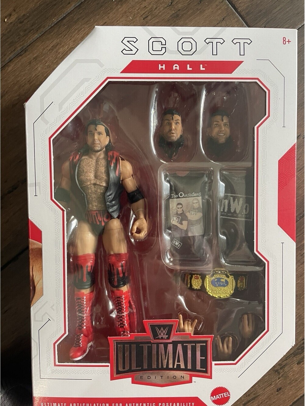 WWE Scott Hall Ultimate Edition Mattel Action Figure WWE NWO